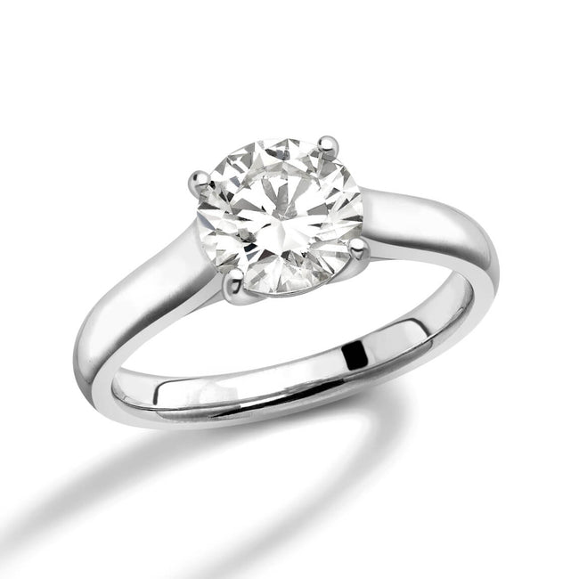 3.10ct Royal Asscher Diamond Ring