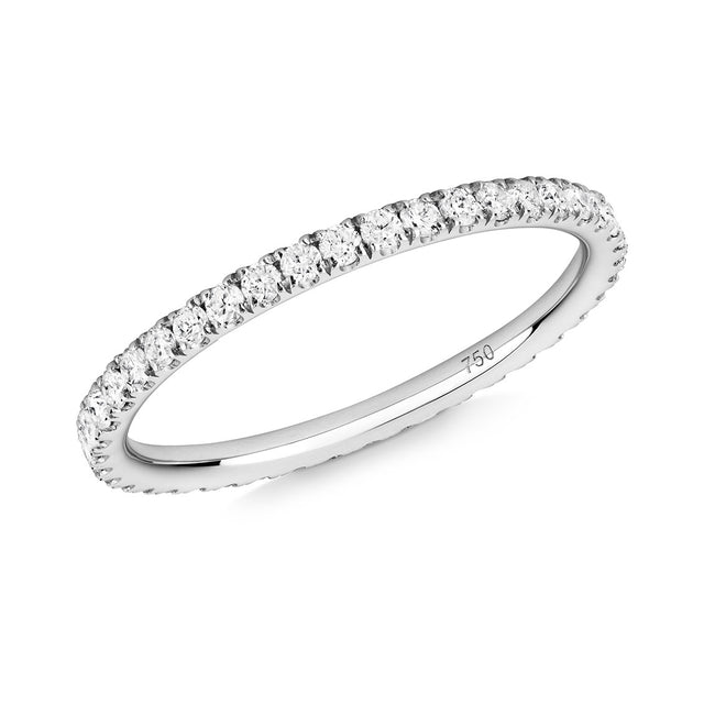 Verifine Diamond Full Eternity Ring in 18ct White Gold