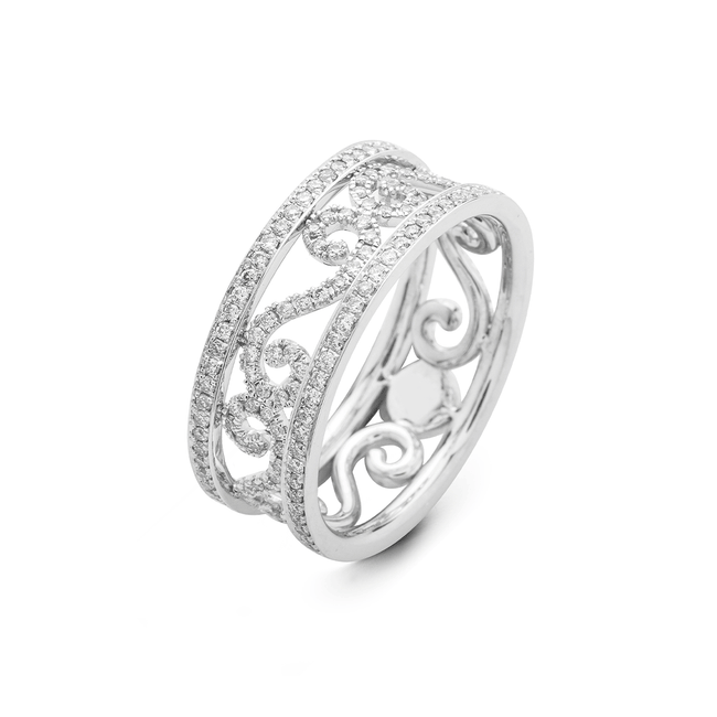 Diamonds 0.91ct Dress Ring
