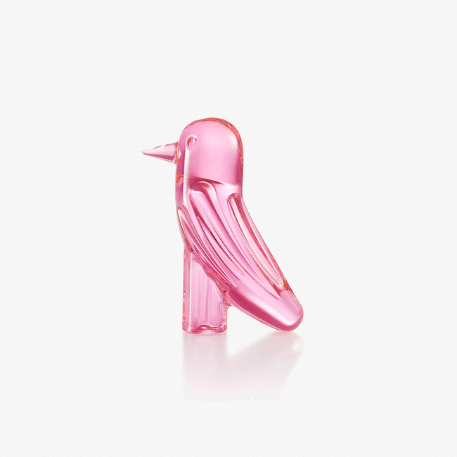 Baccarat Faunacrystopolis Pink Bird 2815007