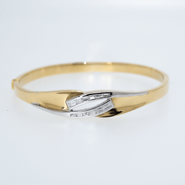 Preowned Diamond Bangle