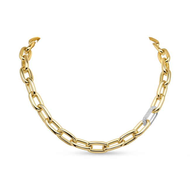 Gold Link Necklace