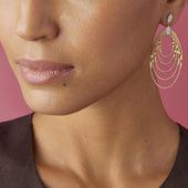 Marrakech Onde Large Chandelier Earrings
