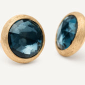 Jaipur Colour 18ct Yellow Gold Topaz Earrings
