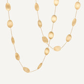 Lunaria Long Thin Necklace