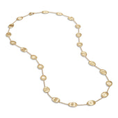 Lunaria Long Thin Necklace