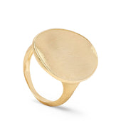 Lunaria Yellow Gold Cocktail Ring