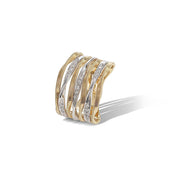 Marrakech Onde Seven-Band Diamond Ring