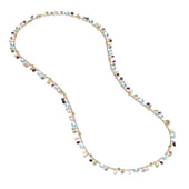 Paradise Sautoir with Multi-coloured Gems