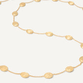 Siviglia Long Yellow Gold Necklace