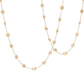 Siviglia Long Yellow Gold Necklace