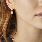 Siviglia Triple Earrings with Diamonds