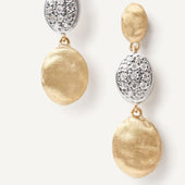 Siviglia Triple Earrings with Diamonds