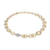 Lunaria Gold Diamond Necklace