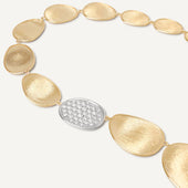 Lunaria Gold Diamond Necklace