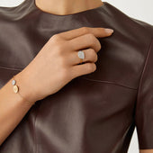 Lunaria Diamond Pavé Ring