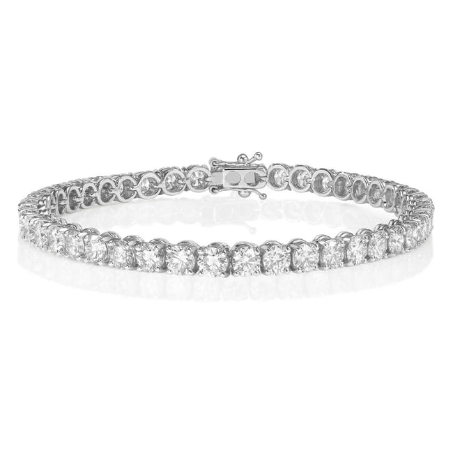 Diamonds 9.02ct Line Bracelet
