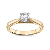 0.50ct Round Brilliant Cut Diamond Ring