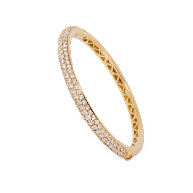 Preowned diamond bangle