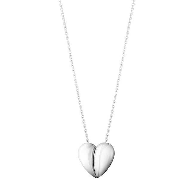 Georg Jensen Curve Heart Pendant 10017504