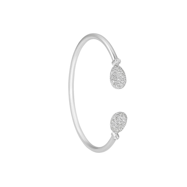 Fabergé Emotion White Diamond Open-Set Bangle