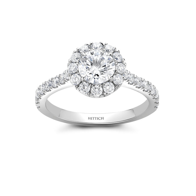 1.22ct Diamond Cluster Ring