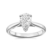 1.00ct Pear Brilliant Cut Diamond Ring