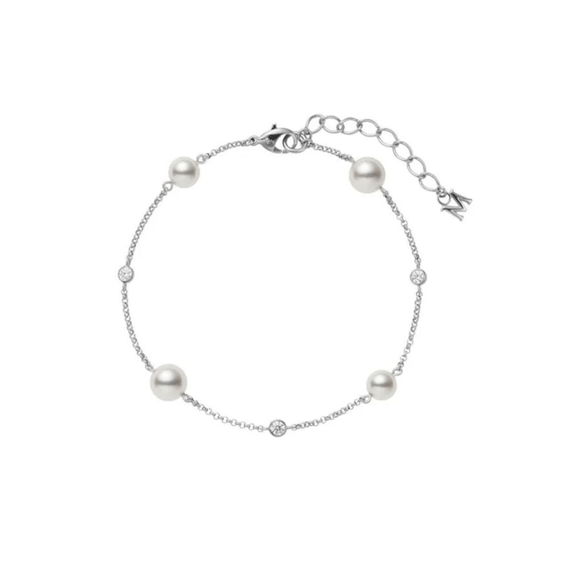 Mikimoto Pearl Chain Bracelet