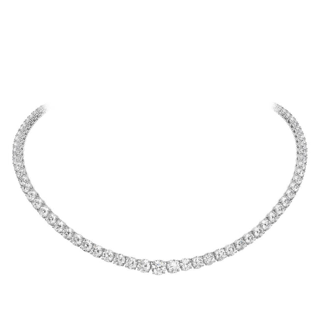 20.78ct Diamond Line Necklace