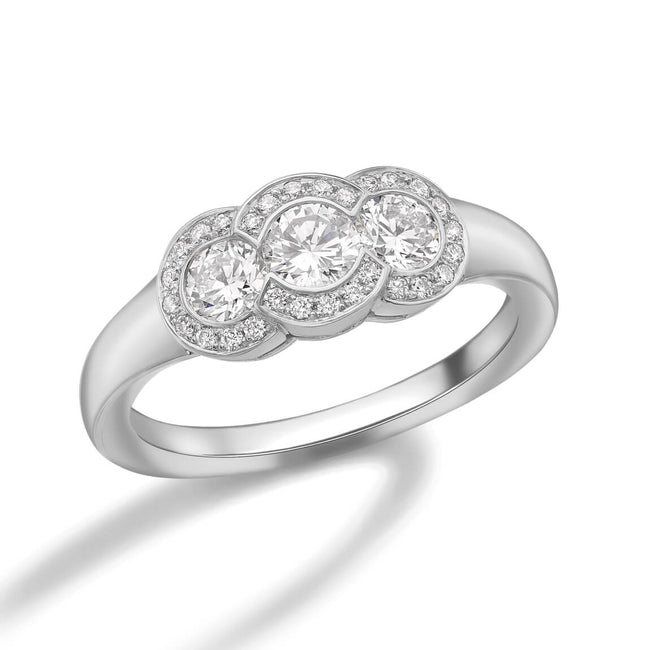 Diamonds 0.73ct Dress Ring