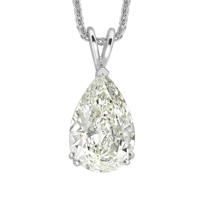 Pear Brilliant Cut Diamond 1.22ct Pendant