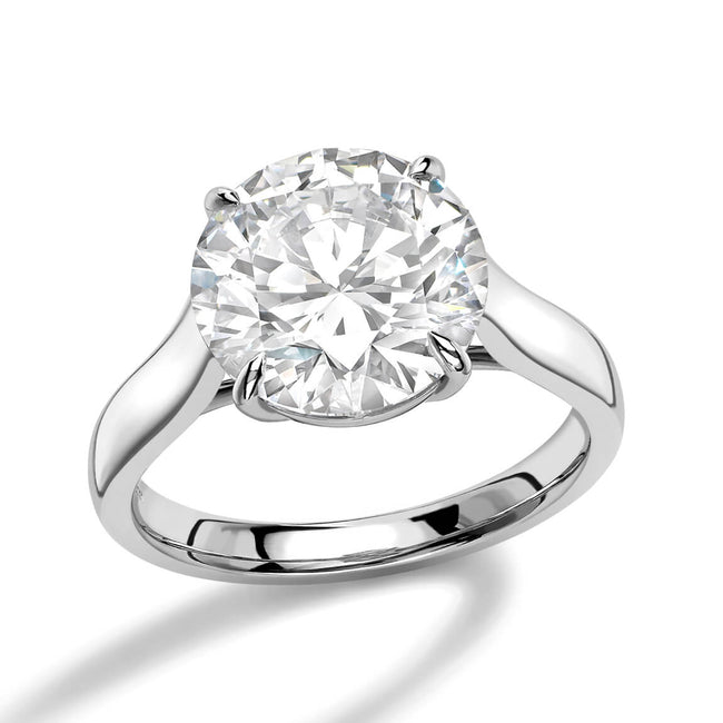 5.50ct Round Brilliant Cut Diamond Ring