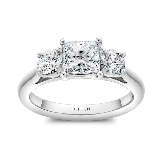 1.56ct Three Stone Diamond Ring
