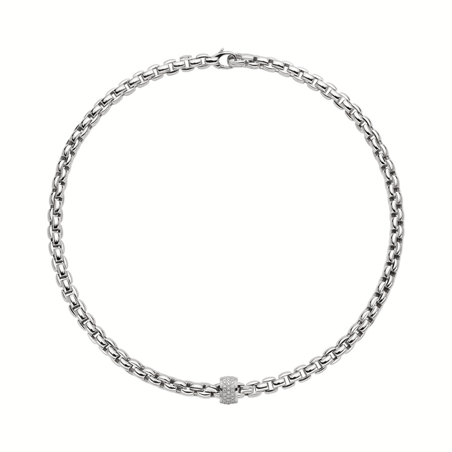 Fope Eka Necklace 704C PAVE