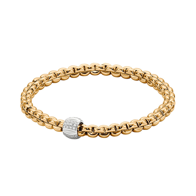 Fope Eka Flex'it Bracelet 722B PAVE
