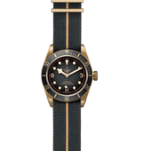 TUDOR Black Bay Bronze Fabric Strap