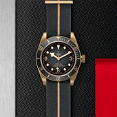 TUDOR Black Bay Bronze Fabric Strap
