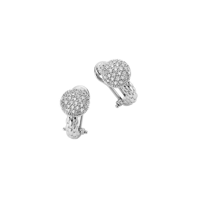 Fope Solo Earrings OR647 PAVE
