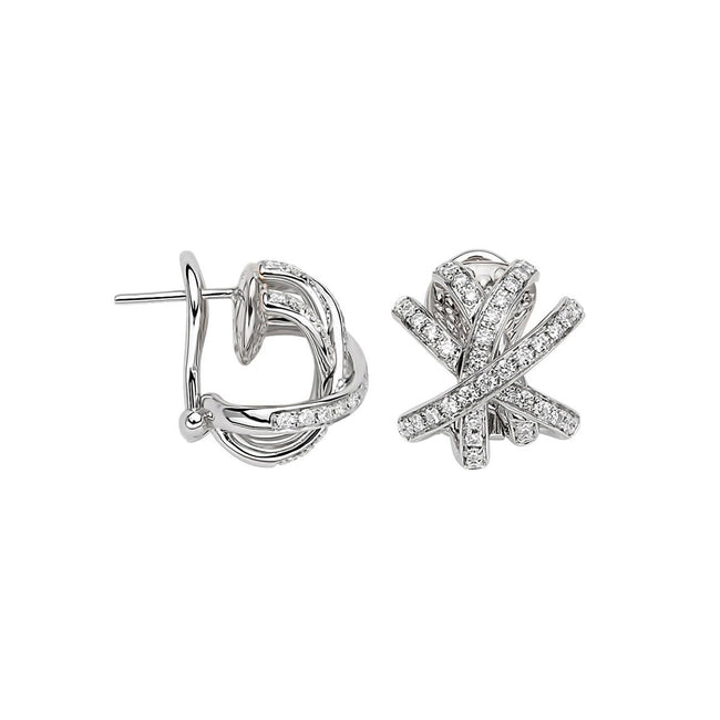 Fope Solo Venezia Earrings OR662 PAVE