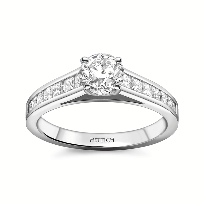 0.51ct Round Brilliant Cut Diamond Ring